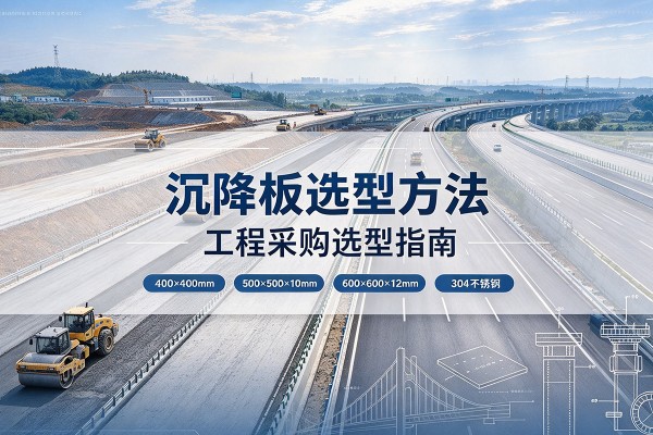 武陟沉降板选择方法