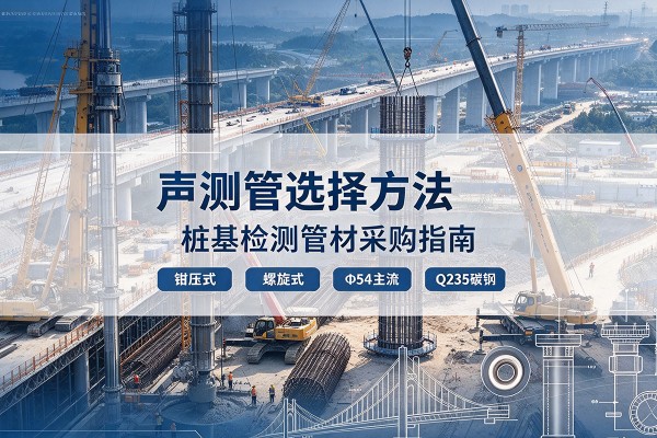 武陟声测管选型标准